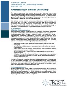 BLOG CyberSecurityinTheTimeofUncertainty pdf